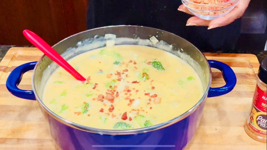 Broccoli Cheddar Potato Soup