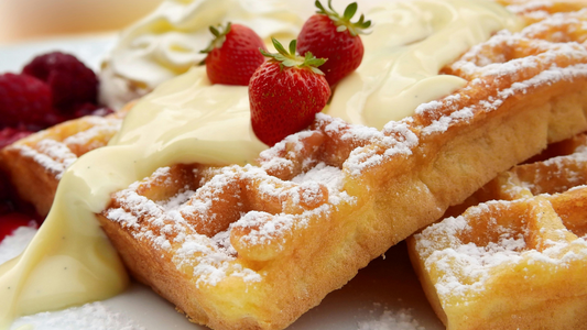Easy, Quick, Crispy WAFFLES!