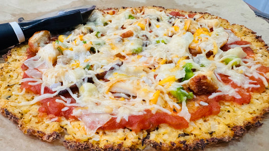Easy Cauliflower Pizza Crust