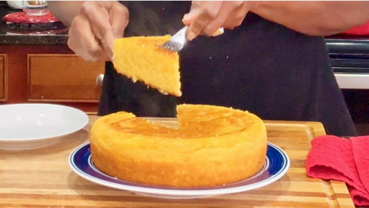 Southern Style Cornbread (No oven needed)