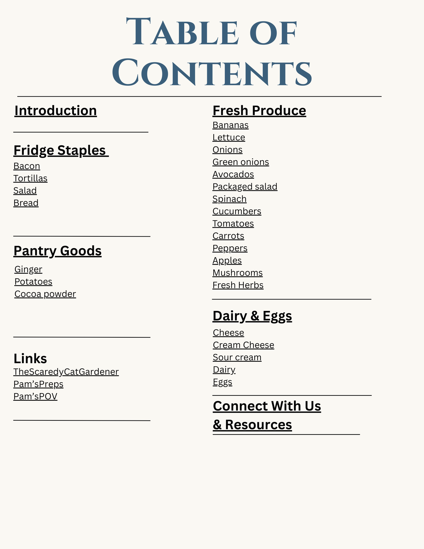 Make It Last – 25+ Food-Saving Hacks (eBook)