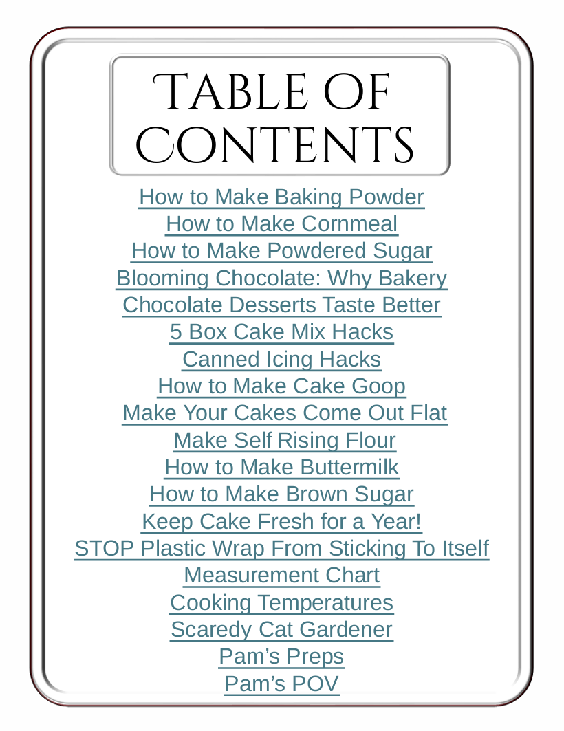 Baking Made Easy With This Dessert And Baking Tips eBook!