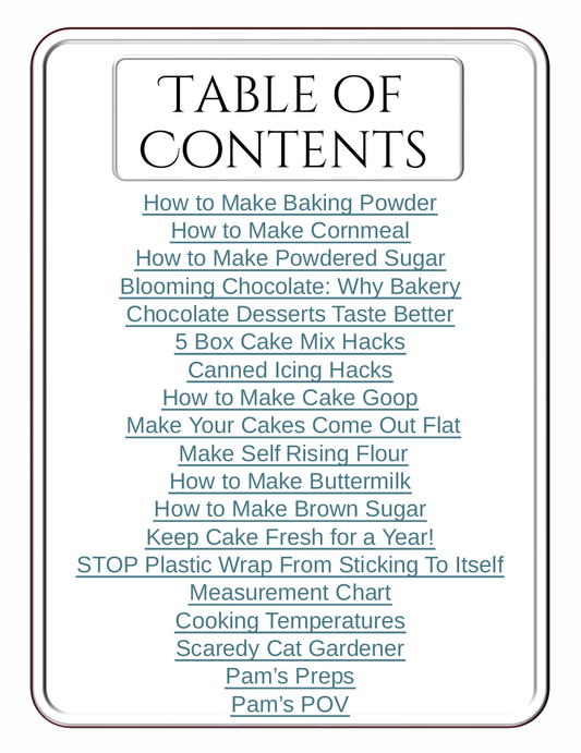 Baking Made Easy With This Dessert And Baking Tips eBook!