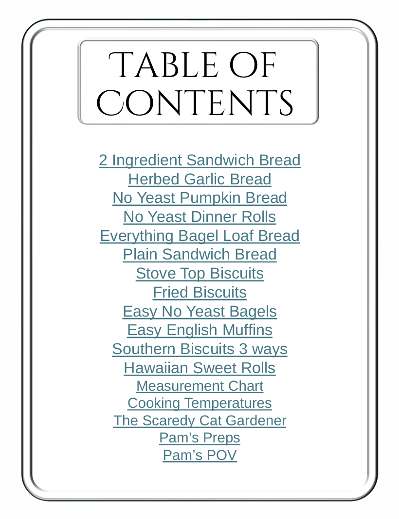 A Loaf of Love: Easy Homemade Bread Recipes eBook!