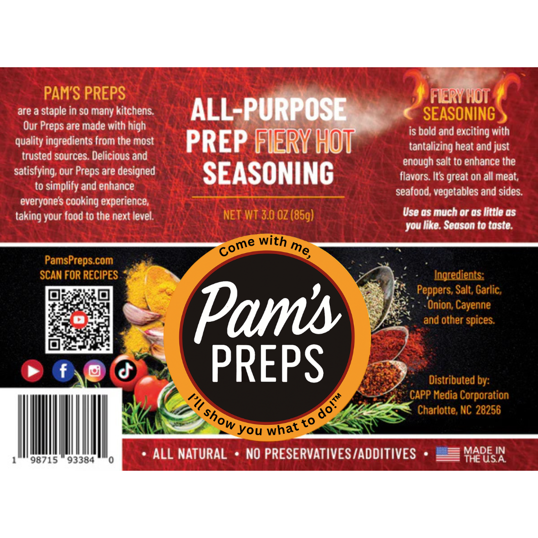 All Purpose Prep Seasoning (Fiery Hot)
