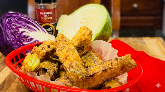 Crispy Cabbage Fries