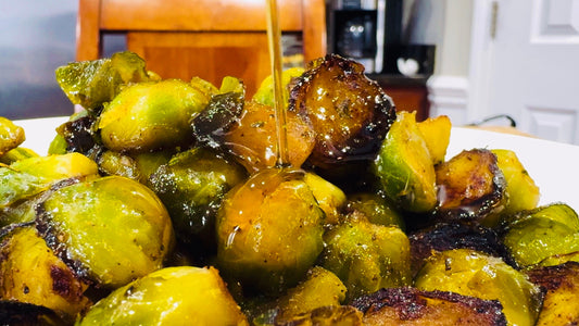 Honey Glazed Brussels Sprouts