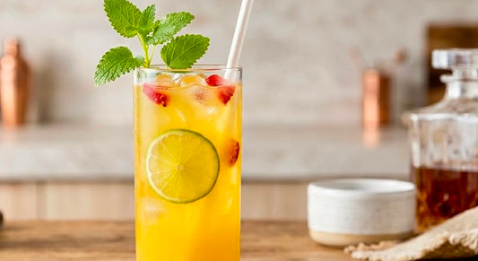 MCT Oil Summer Citrus Cooler