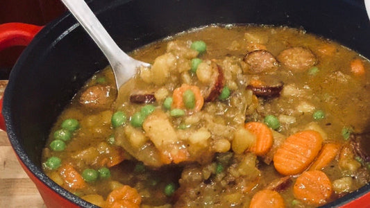 Ultra-Thick Pantry Rescue Potato & Sausage Chowder