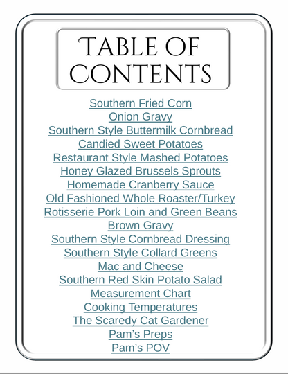 Thanksgiving Recipes: A Feast for the Family eBook!