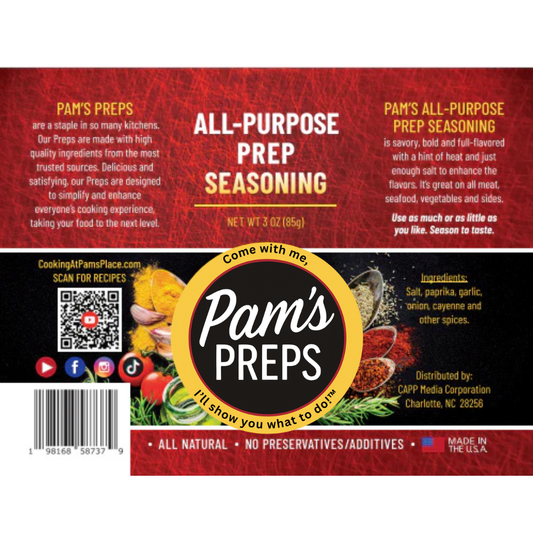 Pam's Flavor Trio (Classic, No Salt, Fiery Hot)